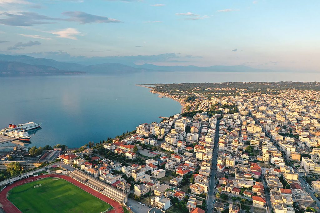 Το Αίγιο από ψηλά